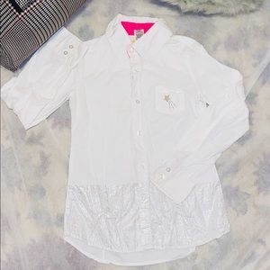 Dreampop by Cynthia Rowley | White blouse | 100% Cotton